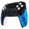 Consoleskins PS5 Controller Case Shell - Blue Flames - Front Shell Consoleskins PS5 Controller Case Shell - Blue Flames - Front Shell