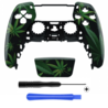 Consoleskins PS5 Controller Case Shell - Weed - Front Shell Consoleskins PS5 Controller Case Shell - Weed - Front Shell
