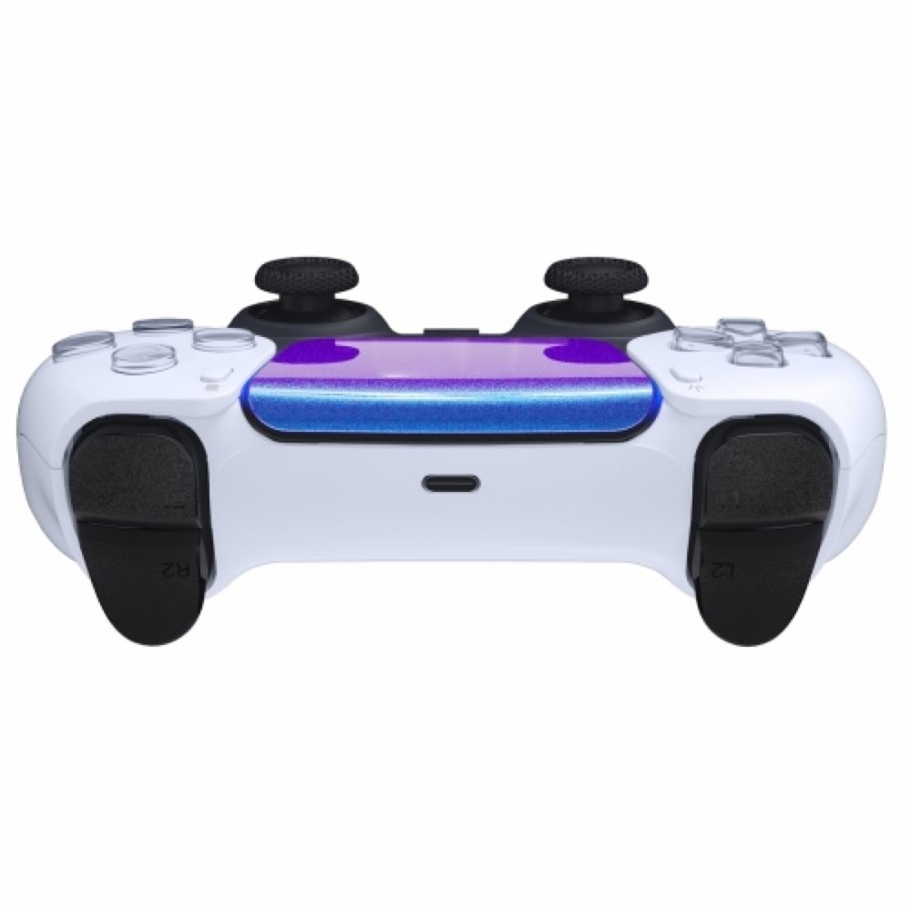 PS5 Controller Buttons Metallic Chameleon Blue Purple