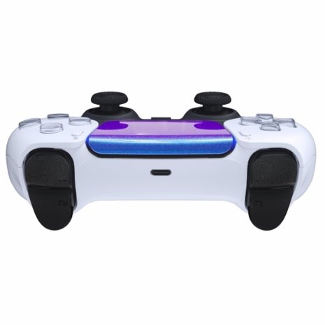 PS5 Controller Buttons Metallic Chameleon Blue Purple