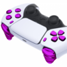 Consoleskins PS5 Controller Buttons - Purple Chrome - 11 in 1 Button Set Consoleskins PS5 Controller Buttons - Purple Chrome - 11 in 1 Button Set