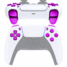 Consoleskins PS5 Controller Buttons - Purple Chrome - 11 in 1 Button Set Consoleskins PS5 Controller Buttons - Purple Chrome - 11 in 1 Button Set