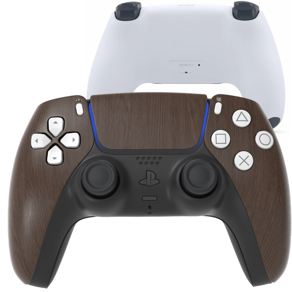 Wood Custom Wireless Controller for PS5