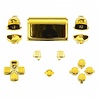 Consoleskins PS4 Controller Buttons - Gold Chrome - 13 in 1 Button Set Consoleskins PS4 Controller Buttons - Gold Chrome - 13 in 1 Button Set