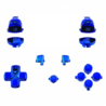 Consoleskins PS4 Controller Buttons - Blauw Chrome - 12 in 1 Button Set Consoleskins PS4 Controller Buttons - Blauw Chrome - 12 in 1 Button Set