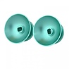 Consoleskins PS4 Controller Buttons - Green Aluminium - Thumbsticks Consoleskins PS4 Controller Buttons - Green Aluminium - Thumbsticks