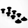Consoleskins PS4 Controller Buttons - 6 in 1 Zwart - Thumbsticks Consoleskins PS4 Controller Buttons - 6 in 1 Zwart - Thumbsticks