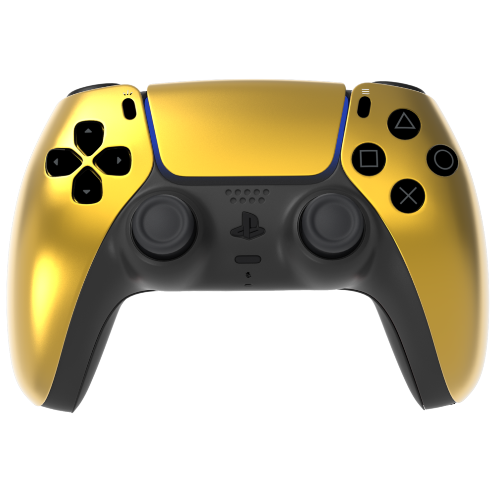 Consoleskins CS Controller PS5 - Limited Edition - Gold Army Custom