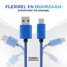 Consoleskins CS Extra Snelle Controller Oplaadkabel voor PS5/Xbox Series/Nintendo Switch – USB C Consoleskins CS Extra Snelle Controller Oplaadkabel voor PS5/Xbox Series/Nintendo Switch – USB C