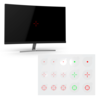 ProFPS ProFPS Crosshair Decals Stickers voor PS4, PS5, PC & Xbox - 15 stuks ProFPS ProFPS Crosshair Decals Stickers voor PS4, PS5, PC & Xbox - 15 stuks
