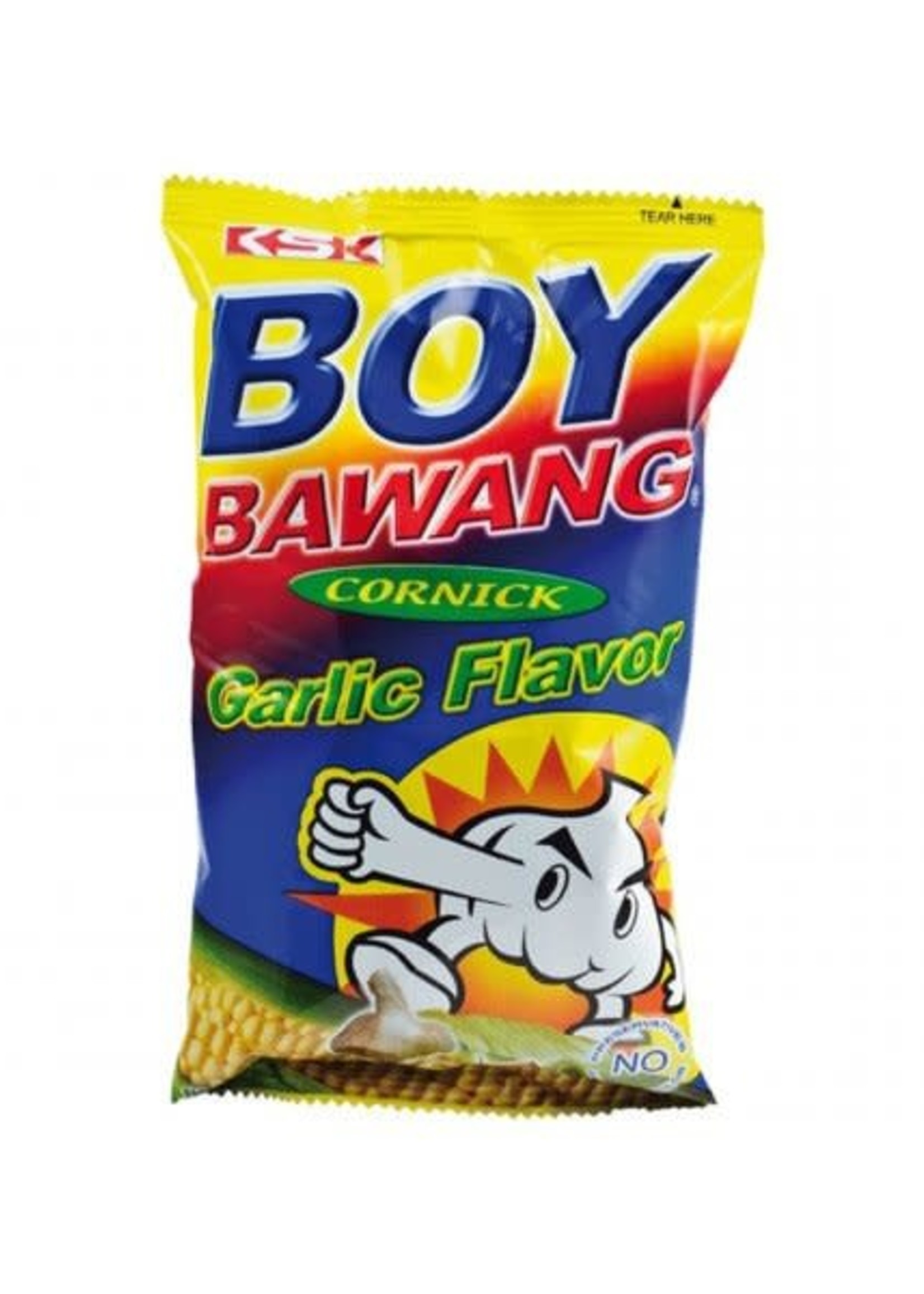 Boy Bawang Boy Bawang Garlic Corn Snacks 90gr