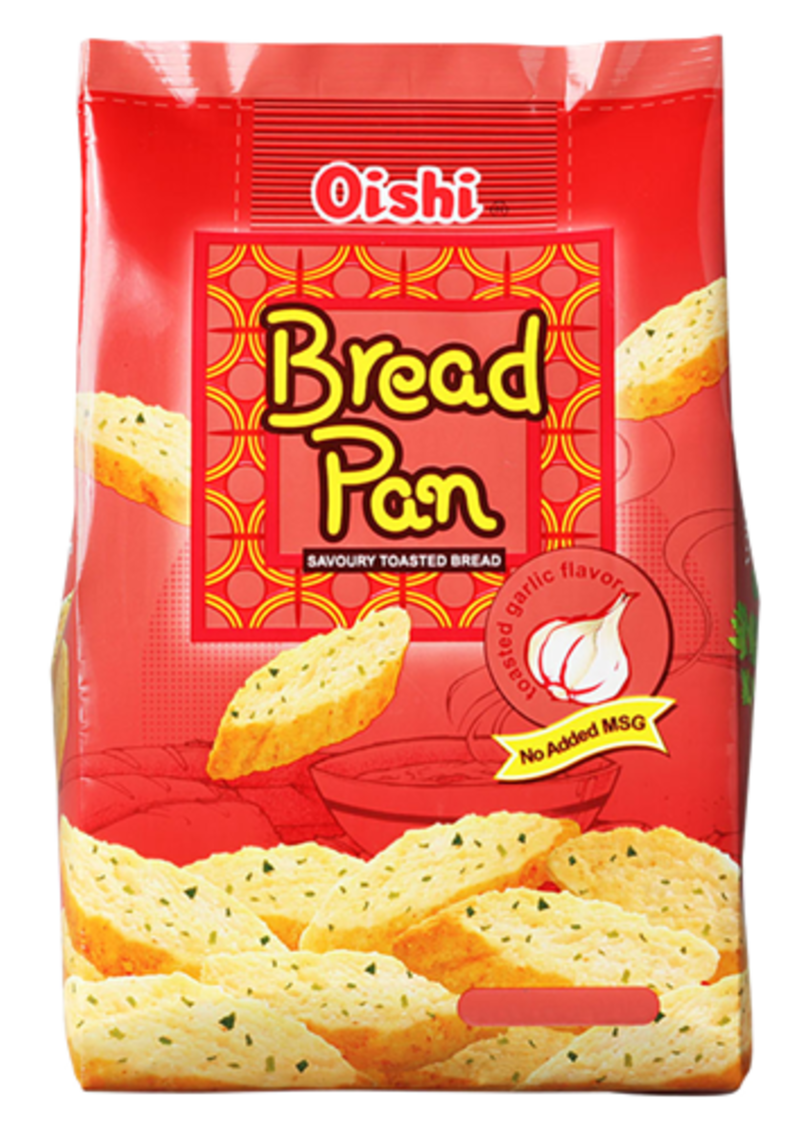 Oishi Oishi Bread Pan Toasted Garlic Flavor 42g