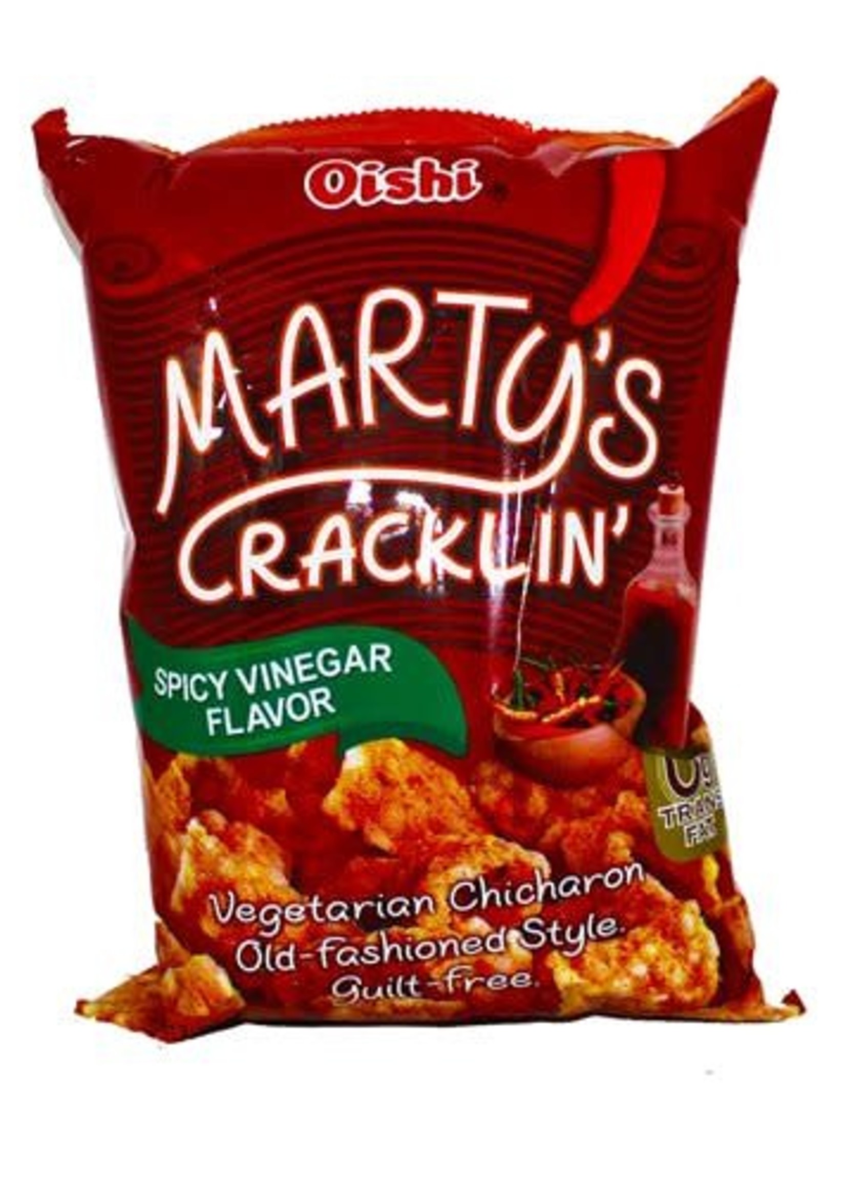 Oishi Oishi Martys Crackling Spicy & Vinegar Chicaron 90g