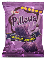 Oishi Oishi Pillows Ube-Filled Crackers 38g