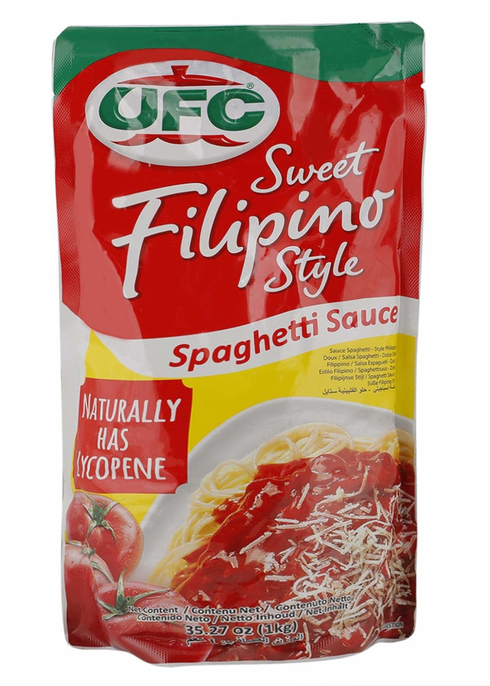 UFC UFC Spaghetti Sauce -  Sweet Filipino Style 1 kg