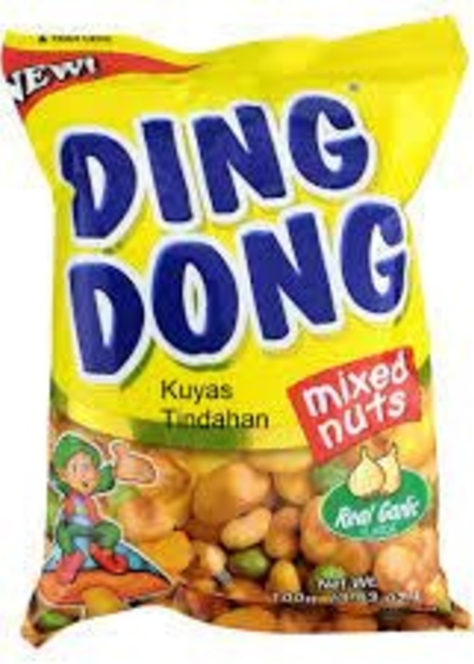 Ding Dong JBC Ding Dong Mixed Garlic Real Garlic Flavor 100g