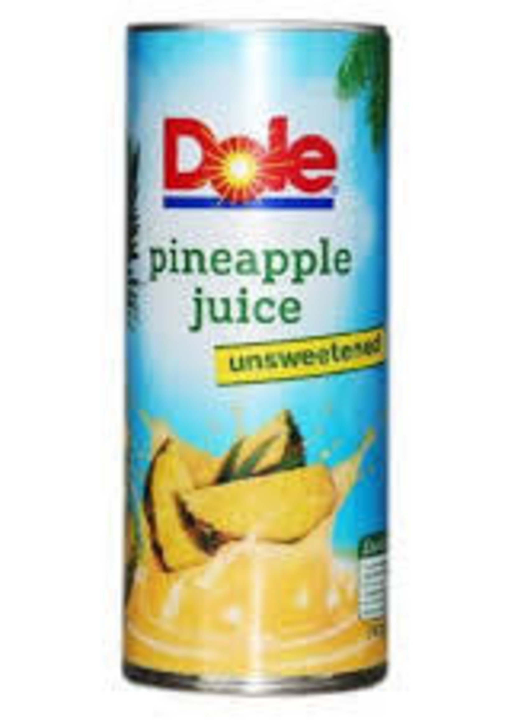 Dole Dole 100% Pineapple juice unsweetend 240ml