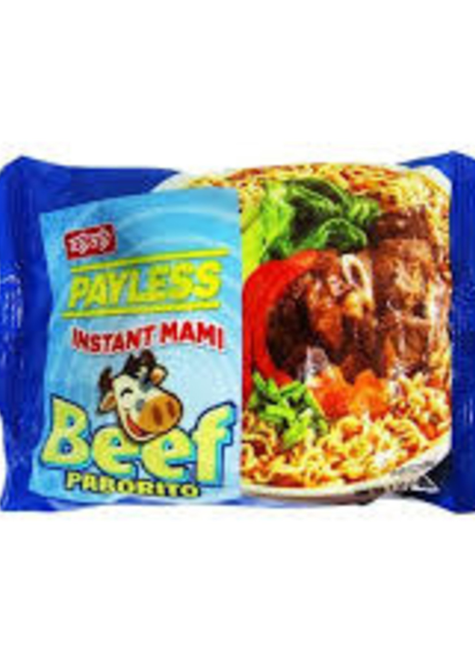 Payless Payles Instant Mami Beef paborito 55g