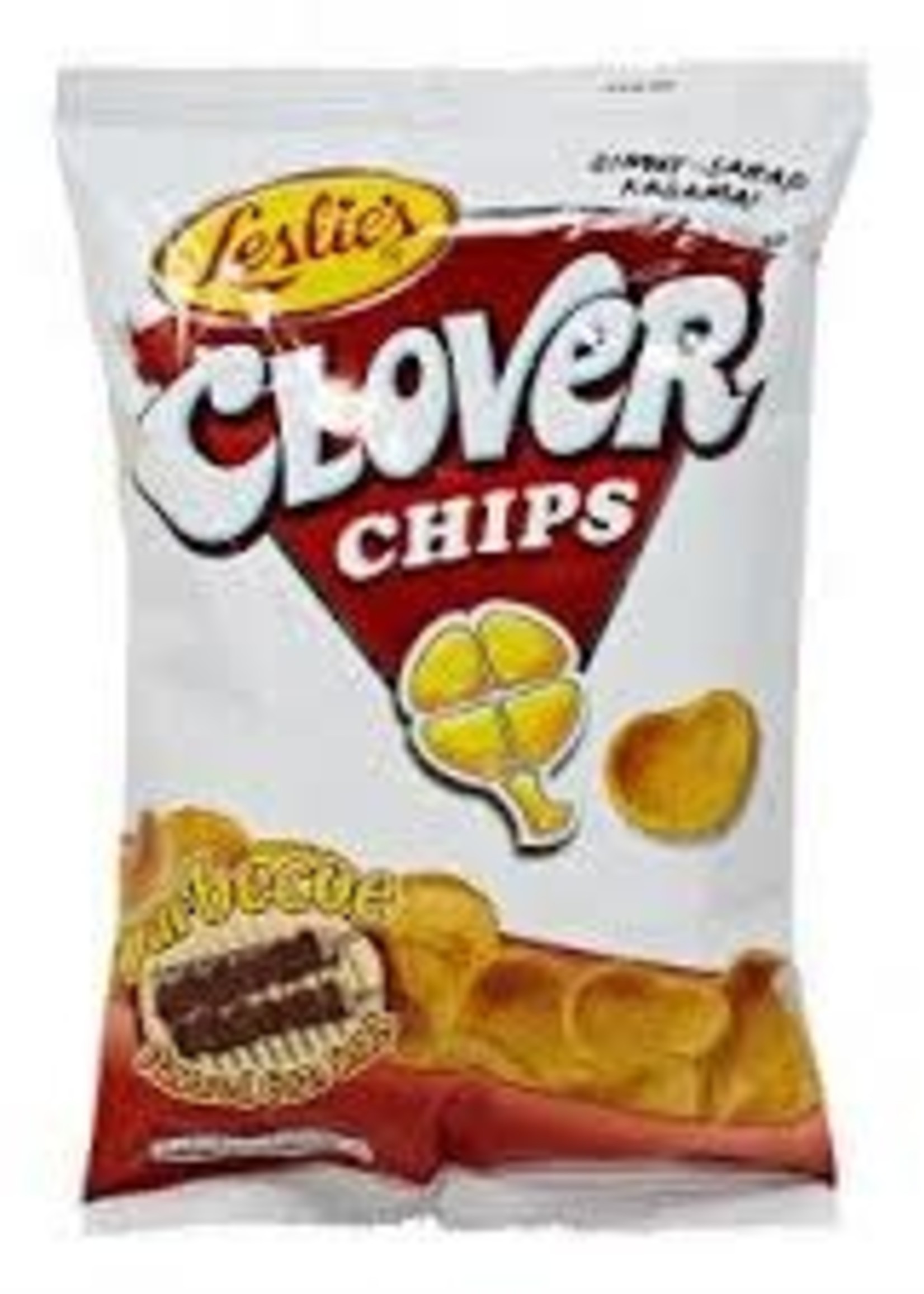 Leslie's Leslie's Clover Chips BBQ 85 gr