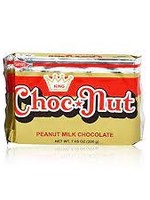 King King Choc Nut Peanut Milk Chocolate 200 gr