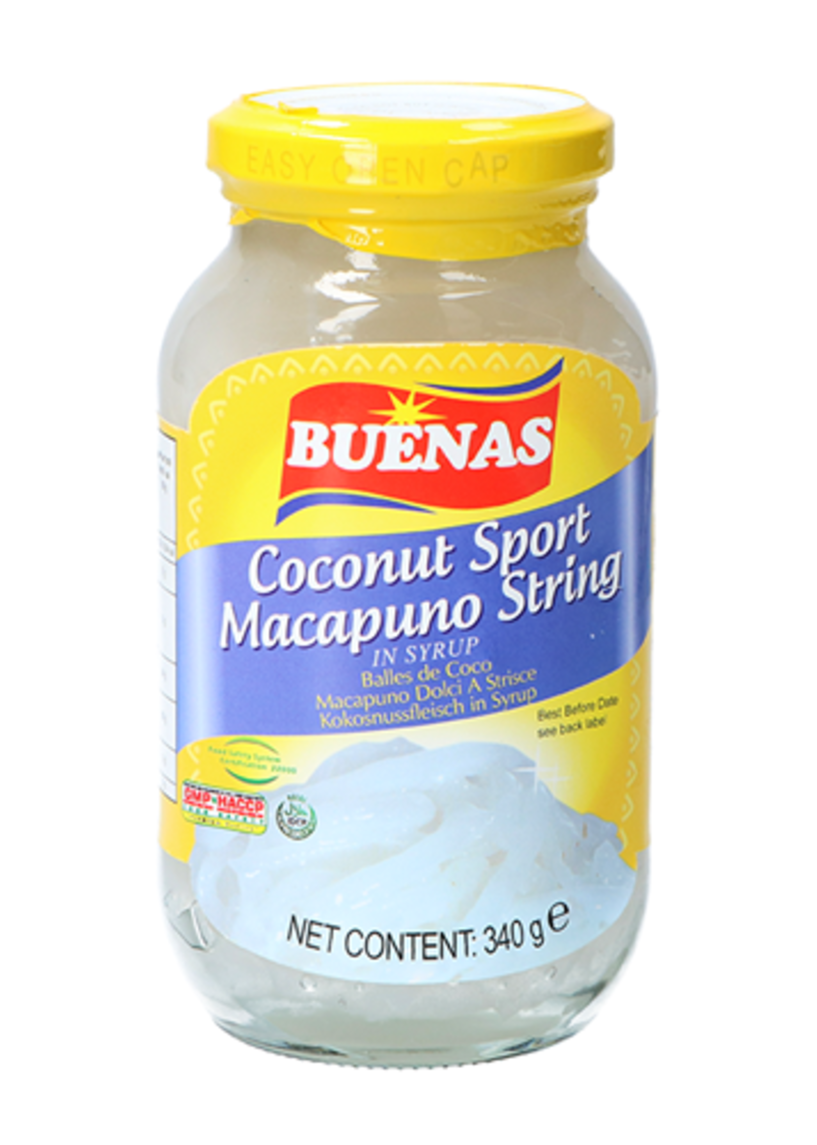 Buenas Buenas Coconut Sport Shredded Macapuno Strings 340gr