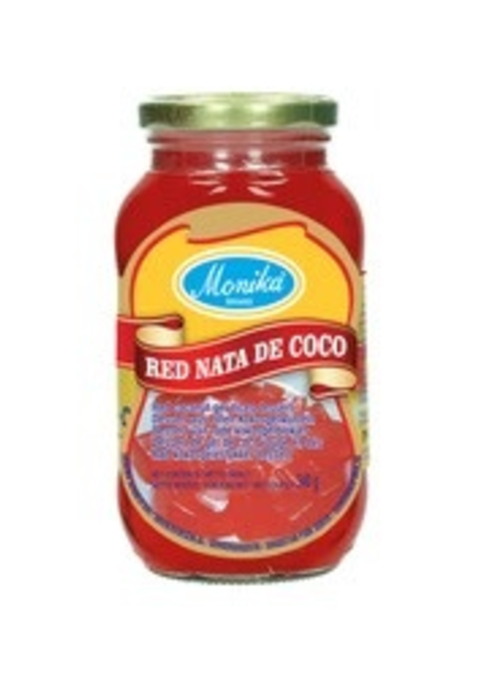 Monika Monika Nata de Coco Red in Heavy Syrup 340g