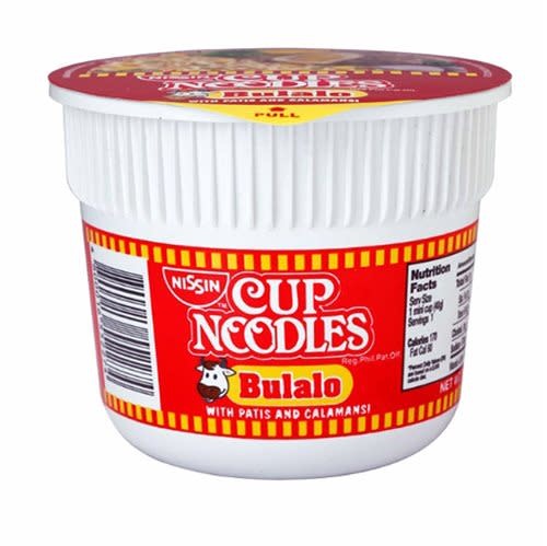 Nissin NISSIN MINI CUP NOODLES SPICY SEAFOODS 40G -ingredient