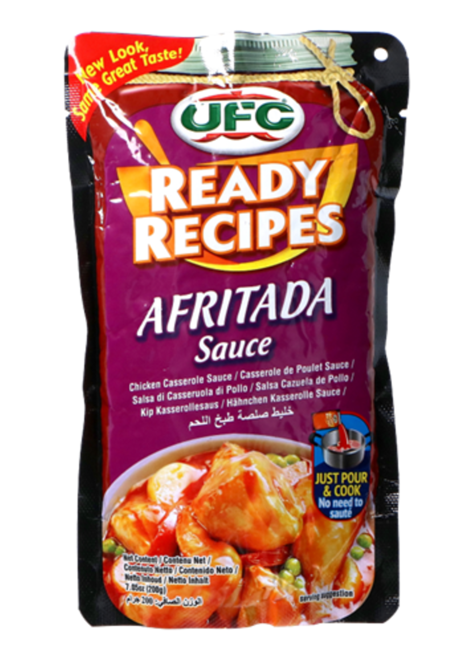 UFC UFC Ready Recipes Afratida Sauce 200g