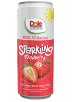 Dole Dole Sparkling Fruit Drink Strawberry 240ml