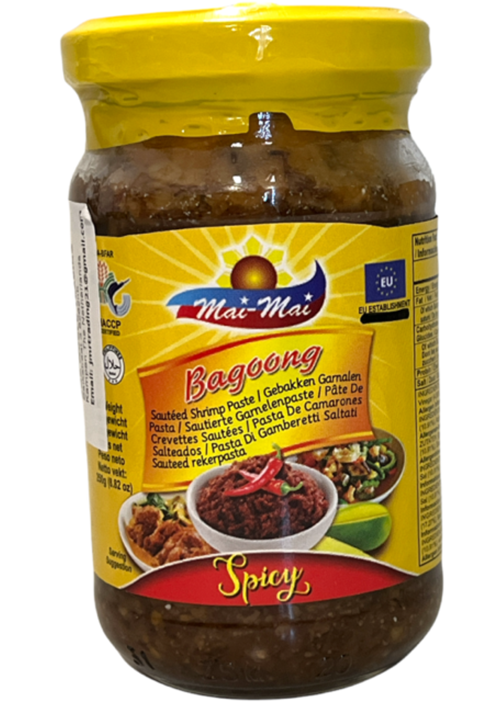 Mai-Mai Mai-Mai Bagoong Sauteed Shrimp Spicy 250g