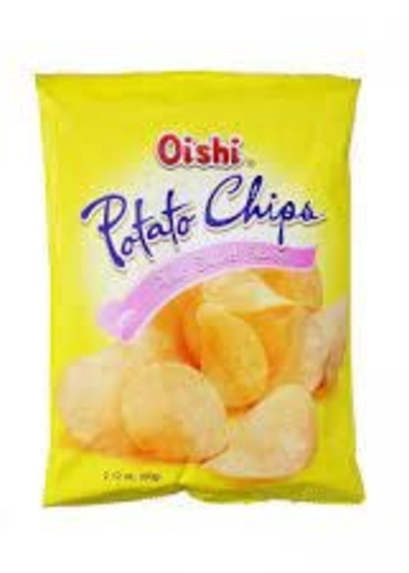 Oishi Oishi Natural Potato Plain  Salted Flavor 60g