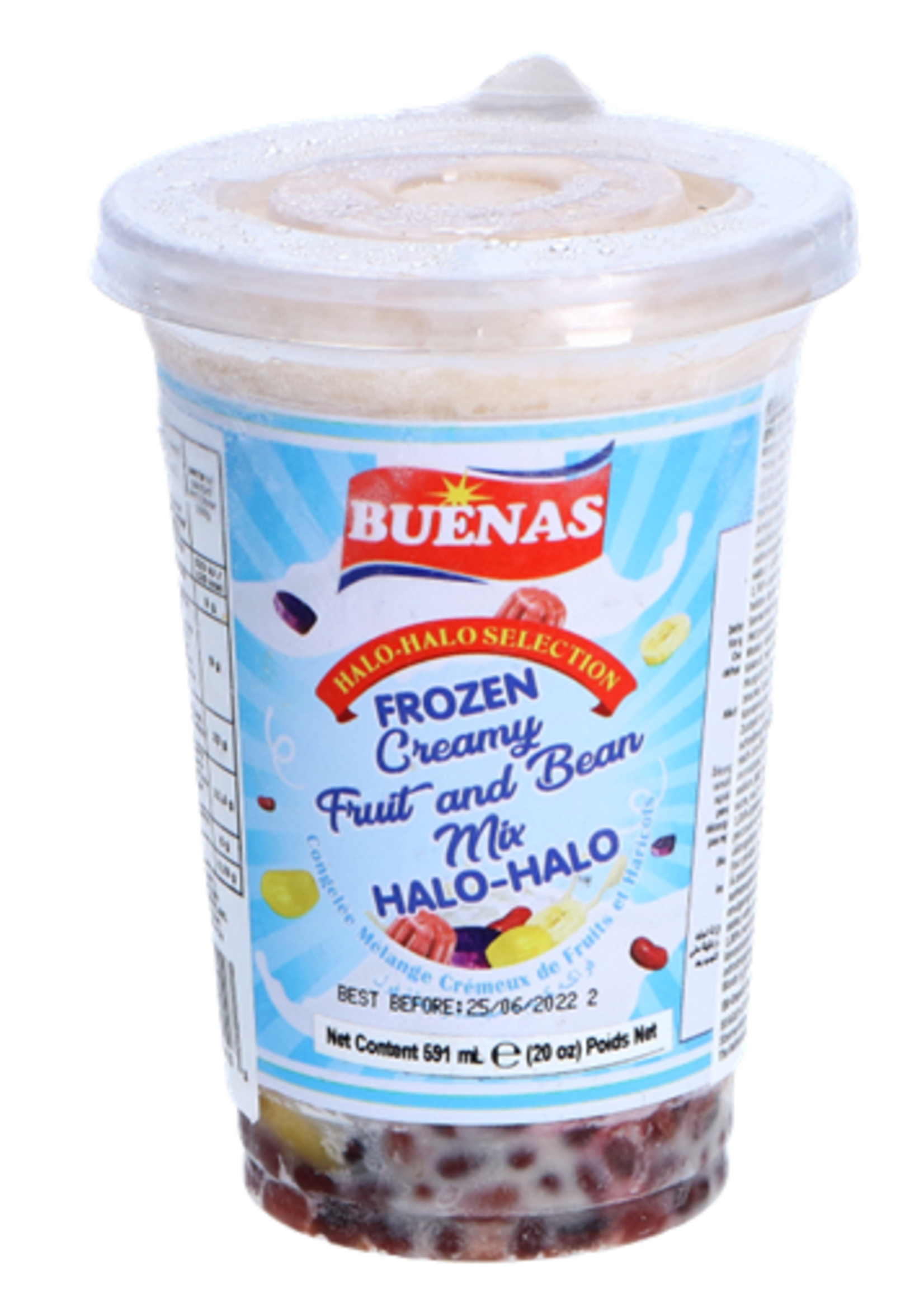 Buenas Buenas Frozen Halo Halo - Creamy 567g