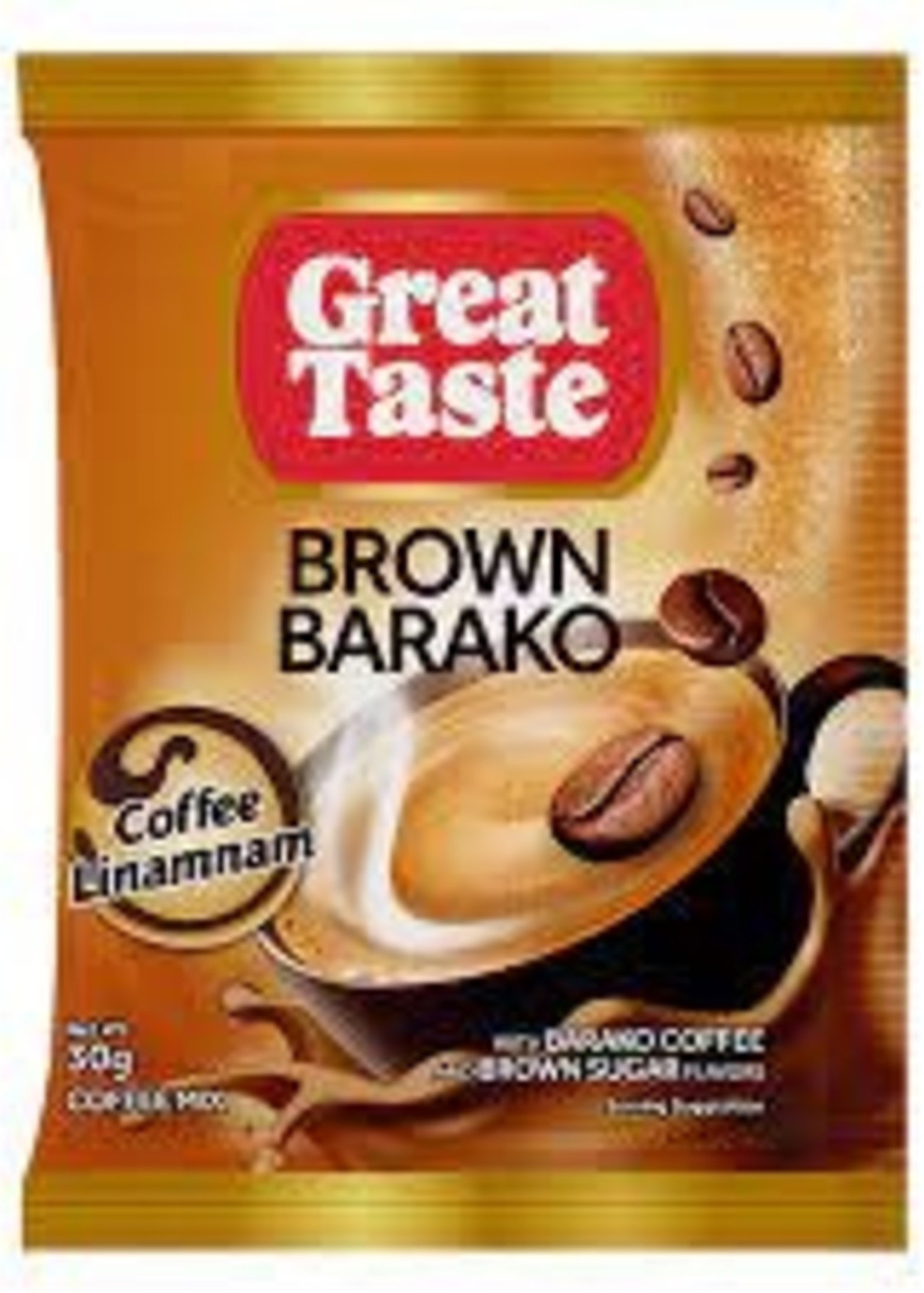 Great Taste Great Tast Brown Barako 10x 30g