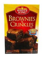 White King White King Brownies & Crinkles Mix 500g