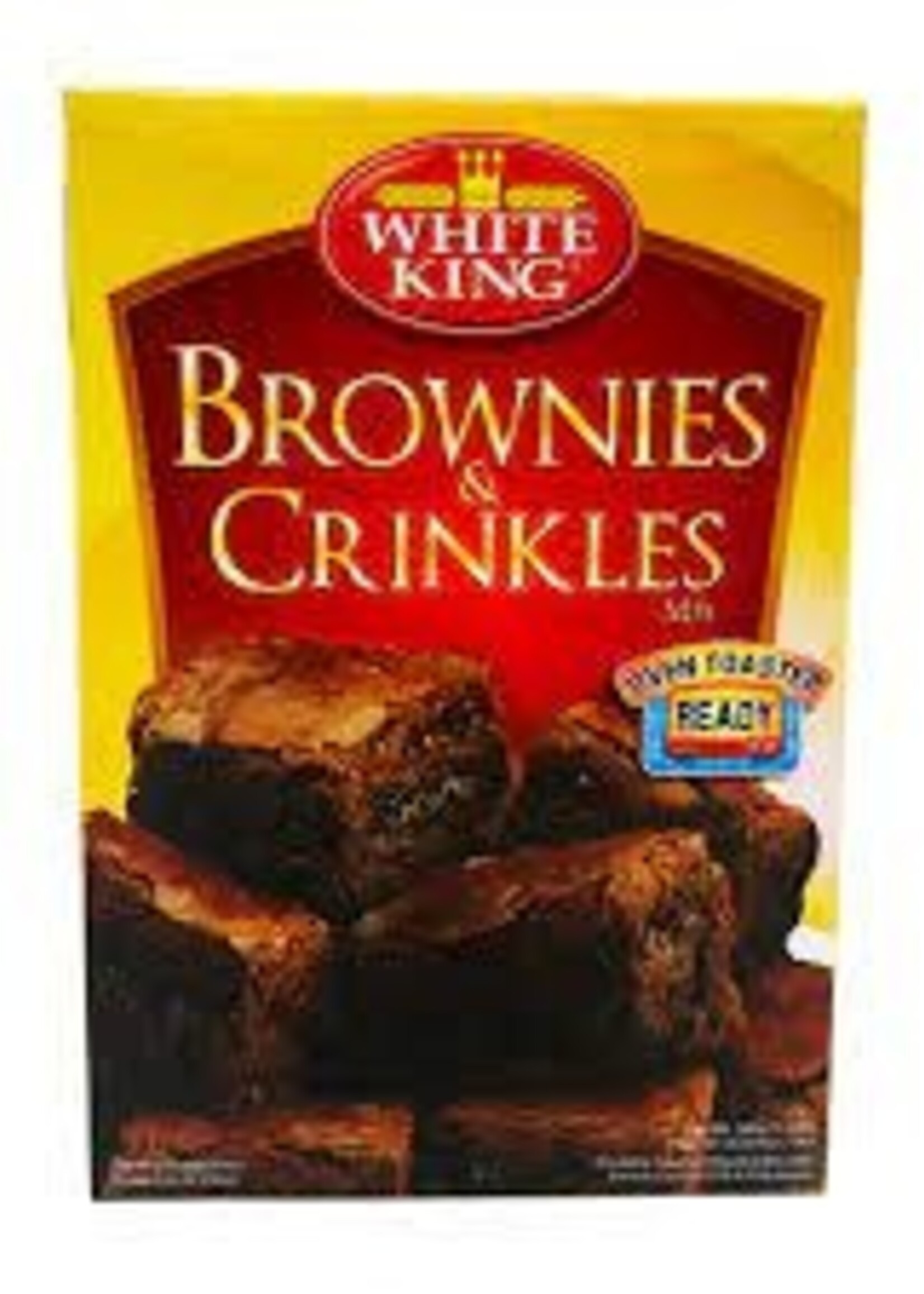 White King White King Brownies & Crinkles Mix 500g