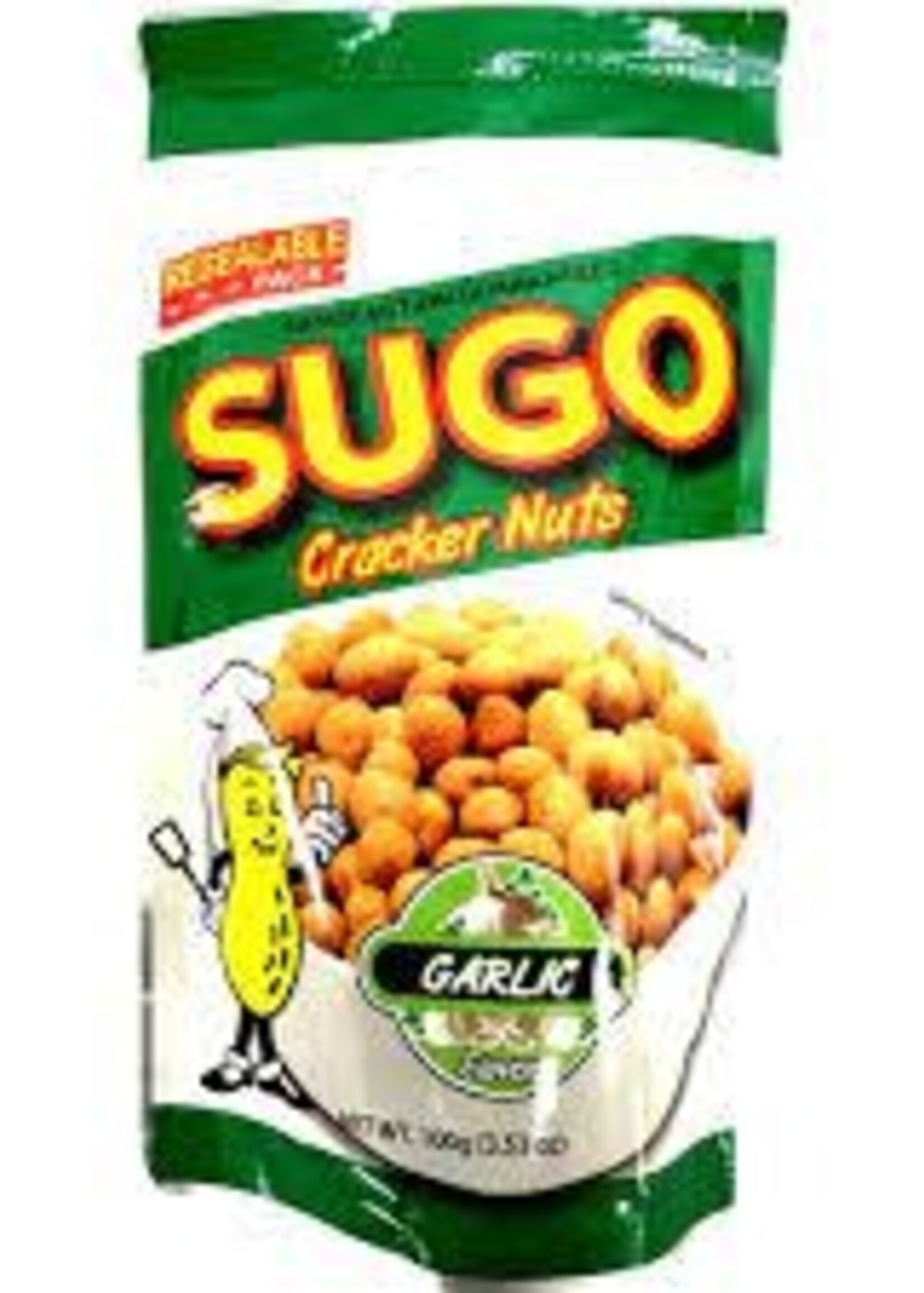 Sugo Sugo Crackers Nuts - Garlic Flavor 100g