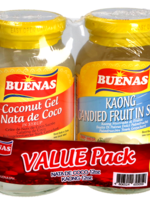 Buenas Buenas  Nata de Coco White & Kaong White 2 x 340g