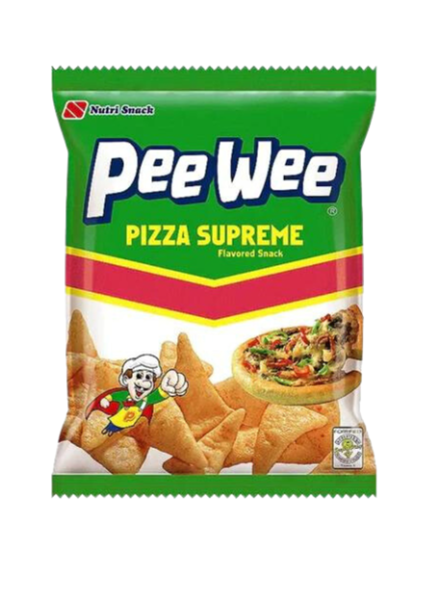 Nutri Snack Nutri Snack Pee Wee Pizza Supreme  Flavored Snack 60g