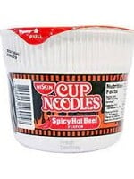 Nissin Nissin Cup Noodle Mini  Spicy Hot Beef 40gr