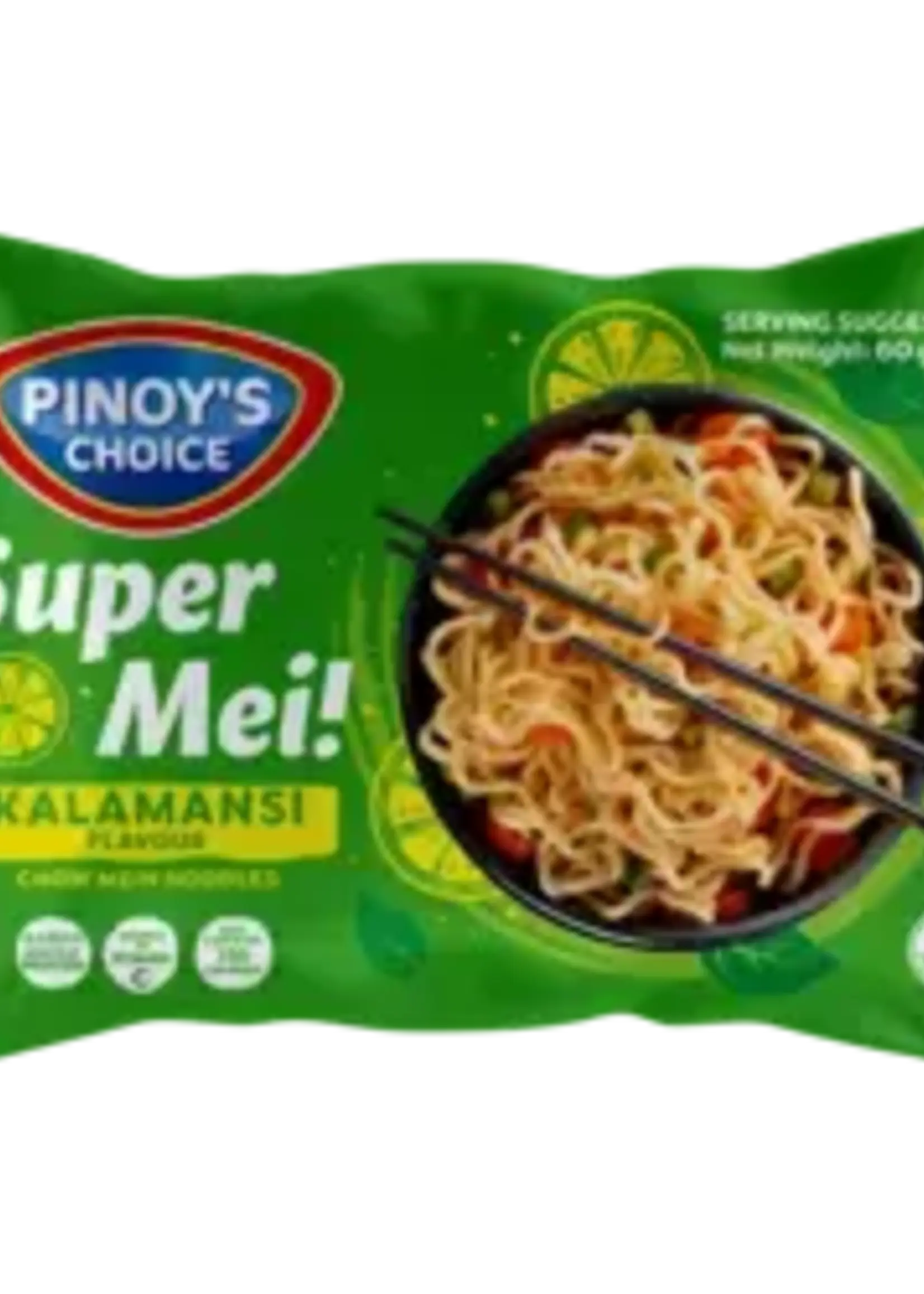 Pinoy's Choice Pinoy's Choice - Super Mei! Chow Mein Noodles - Kalamansi 60g