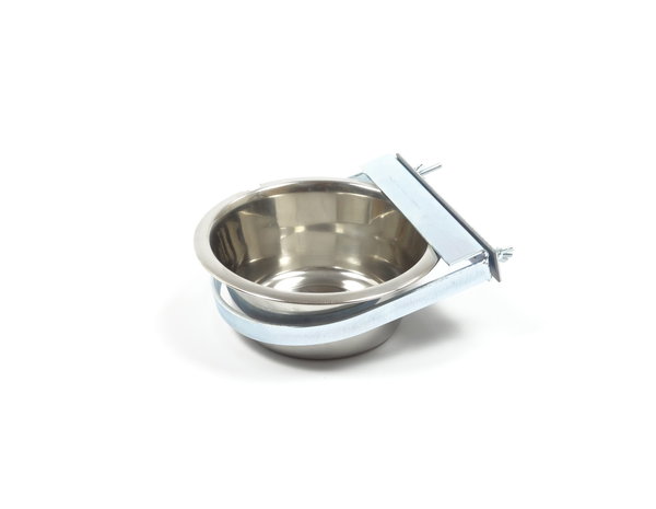 Hundos Drinkbak/Voerbak 0.75 liter met houder