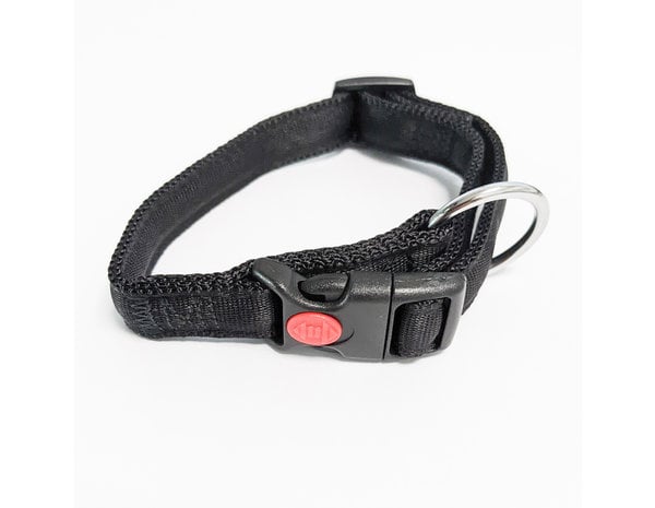 De-Tail Nylon halsband 25mm breed, 50-65cm lang