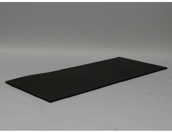 Hundos Antislip rubber mat  6 mm voor autobench