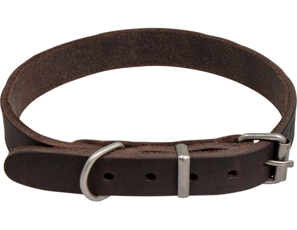 Animal Boulevard Hondenhalsband country leer 12mm, 24-32cm lang