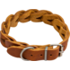 Animal Boulevard Hondenhalsband countryleer gevlochten 25mm breed, 58-64cm lang