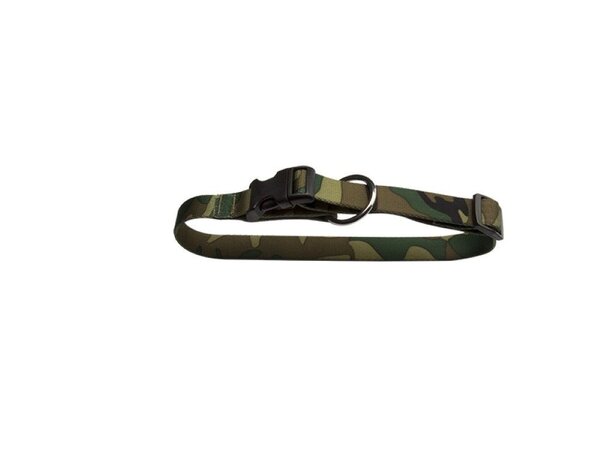 De-Tail Halsband Nylon Camouflage 20mm 35-55cm