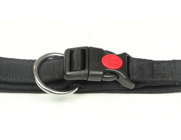 De-Tail Halsband Nylon 25 mm breed,  50-65 cm lang