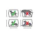 Flamingo Transportbox NOMAD M tot 15kg - Grijs