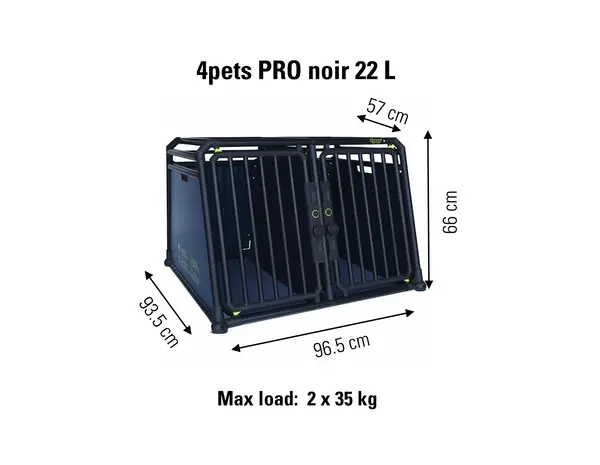 4 pets Autobench Pro Noir  22  Large