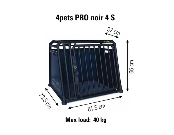 4 pets Autobench Pro Noir  4 Small